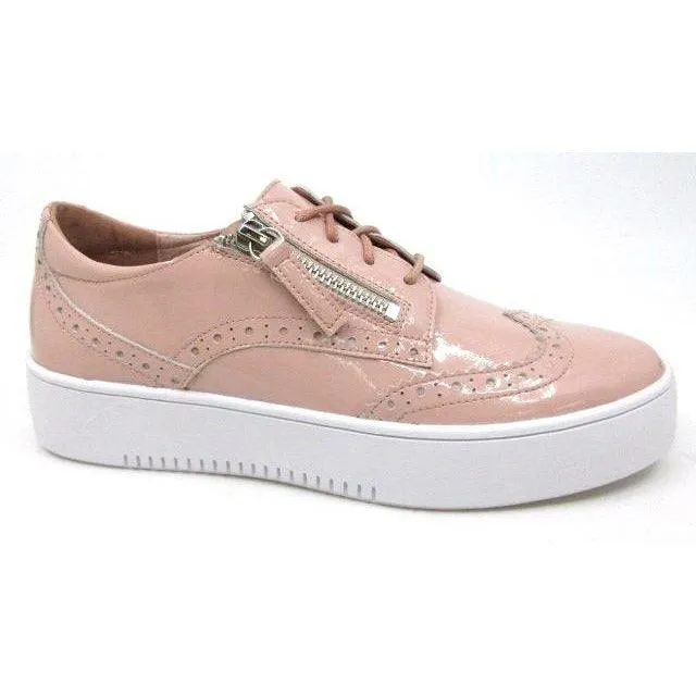 Leon Sneakers by Top End - Pale Pink Patent