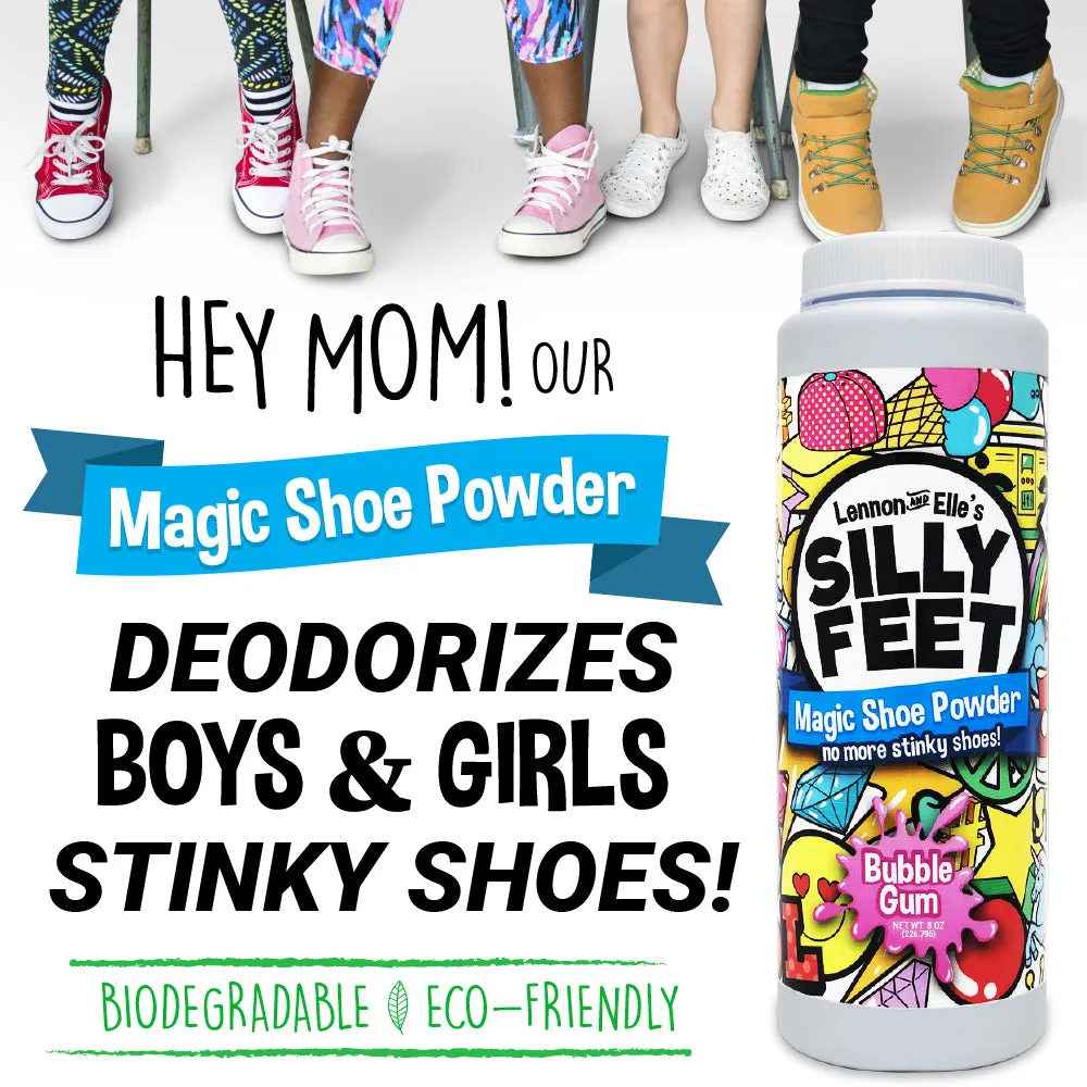 Magic Shoe Deodorizer Powder - Bubble Gum Scent