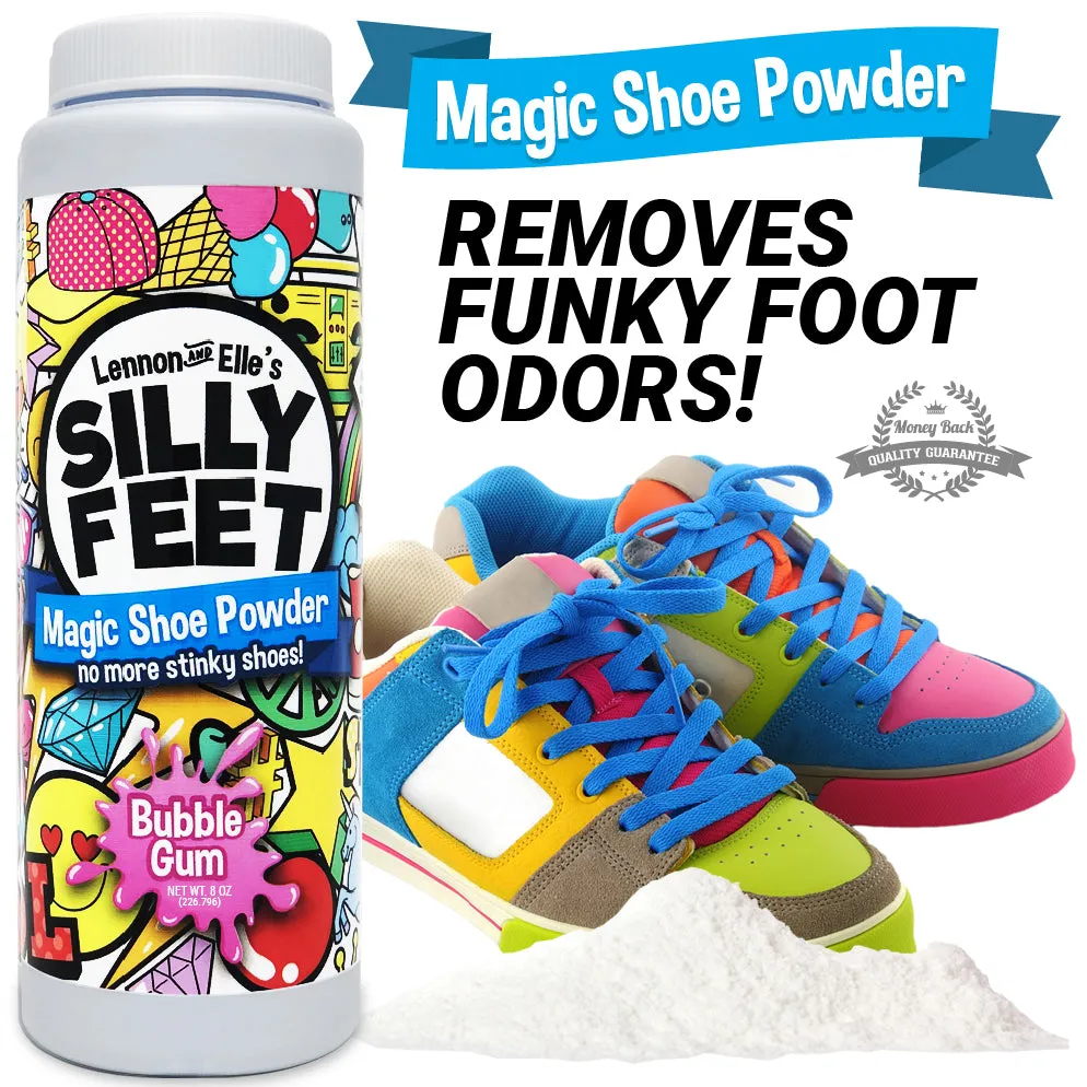 Magic Shoe Deodorizer Powder - Bubble Gum Scent