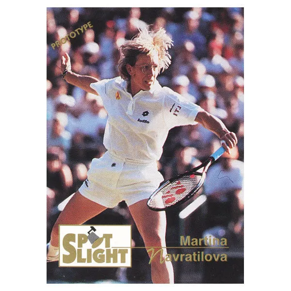 Martina Navratilova Spotlight Card - Limited