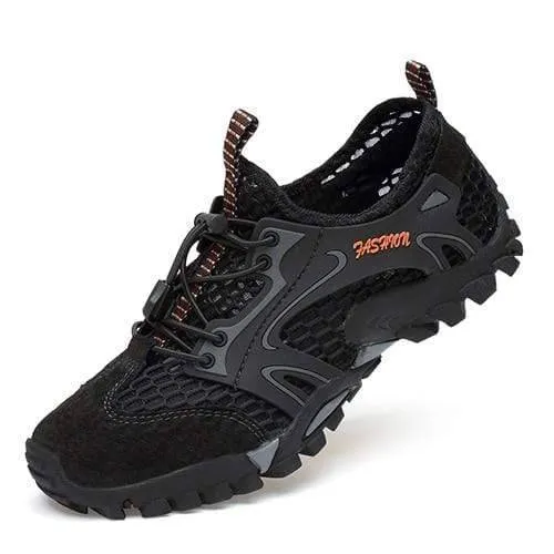 Men's Breathable Hiking Shoes - Lightweight Climbing Footwear