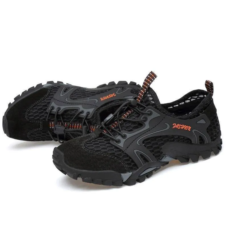 Men's Breathable Hiking Shoes - Lightweight Climbing Footwear