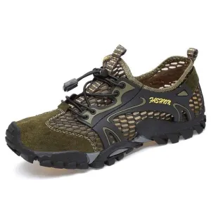 Men's Breathable Hiking Shoes - Lightweight Climbing Footwear