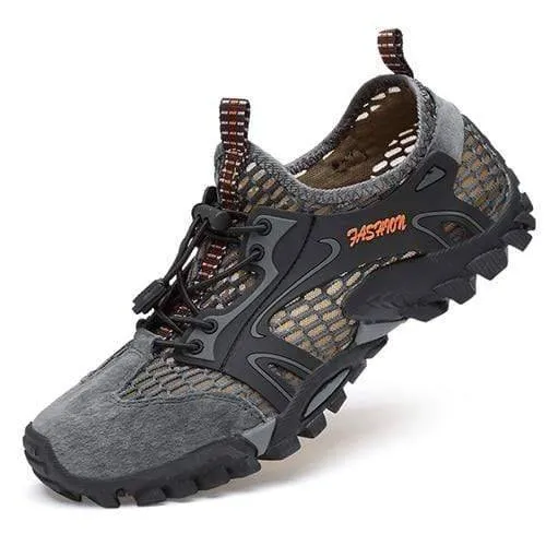 Men's Breathable Hiking Shoes - Lightweight Climbing Footwear