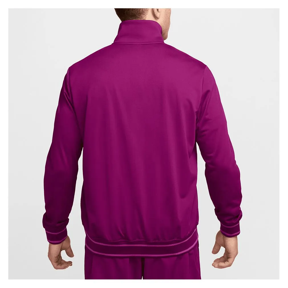 Mens Court Heritage Tennis Jacket Sangria