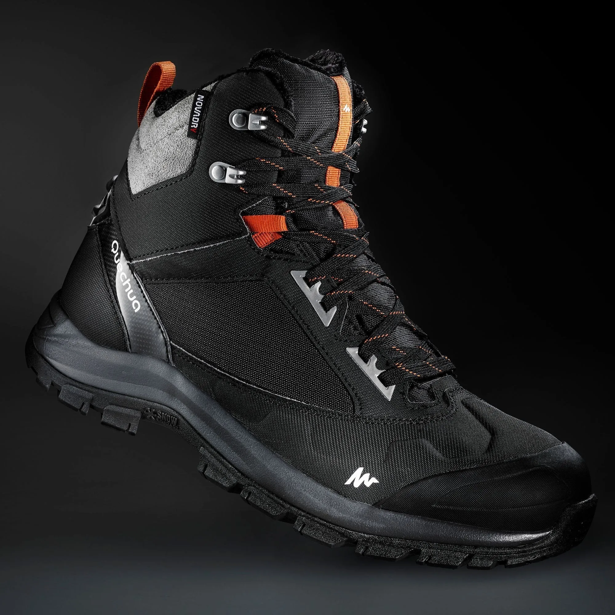 Men's Hiking Boots Waterproof Warm Forclaz 500