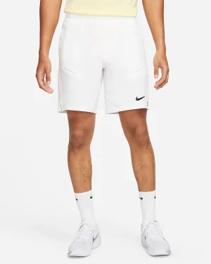 Mens Nike Victory 9" Tennis Shorts (White)