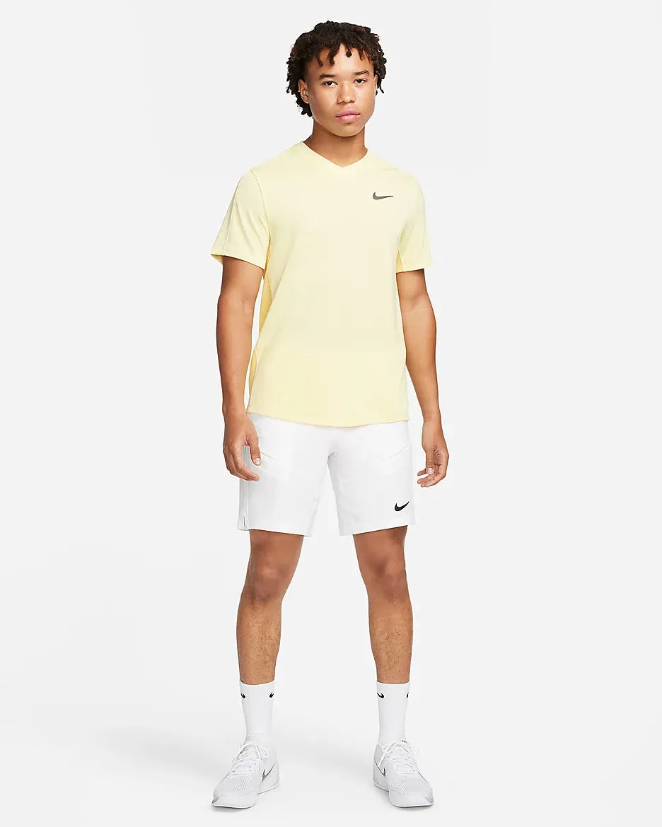 Mens Nike Victory 9" Tennis Shorts (White)