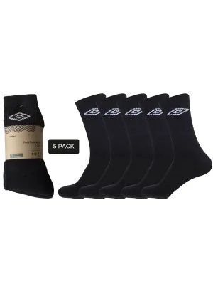 Mens Umbro Crew Socks | 5 Pairs