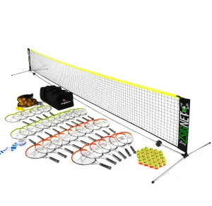 Mini Tennis | Secondary School Set | with 6m Net