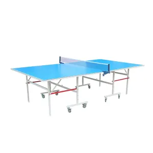 Mobile table tennis table, home indoor and outdoor foldable standard competition table tennis table