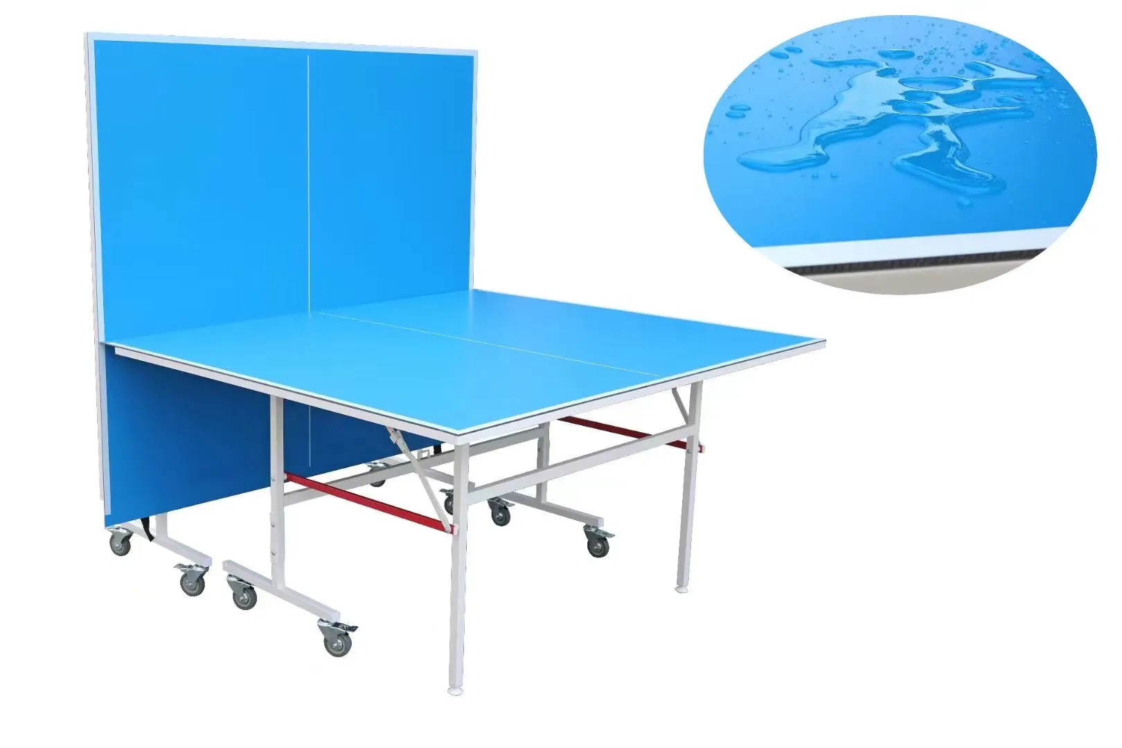 Mobile table tennis table, home indoor and outdoor foldable standard competition table tennis table