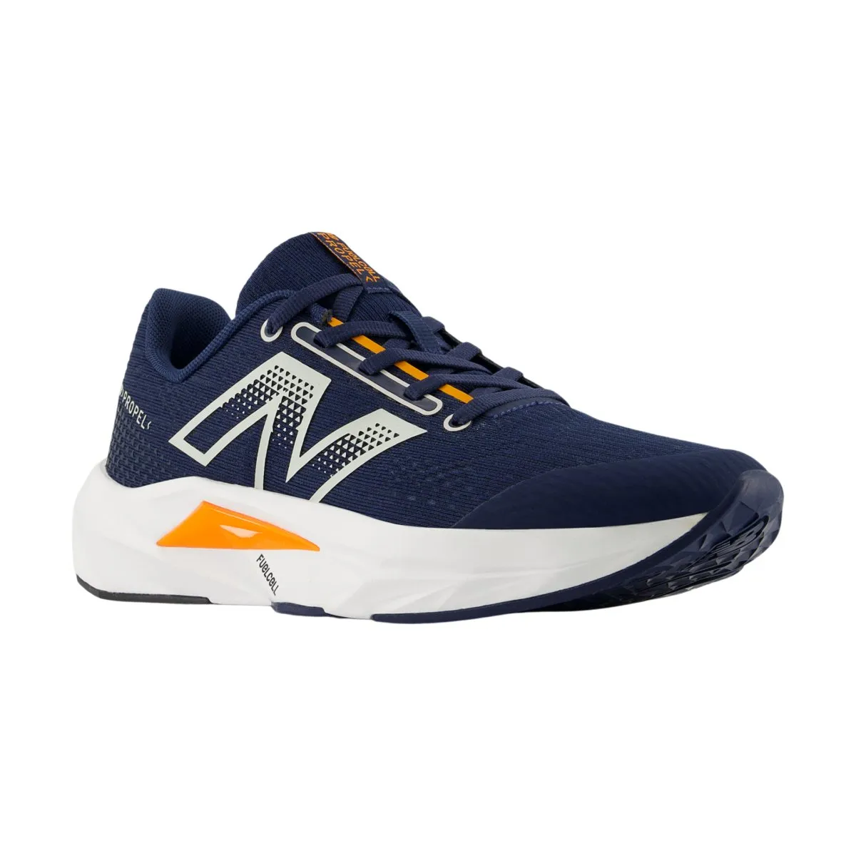 New Balance Boy's (Gradeschool) FuelCell Propel v5 GPFCPRK5 Navy/Sun Glow/Grey Matter