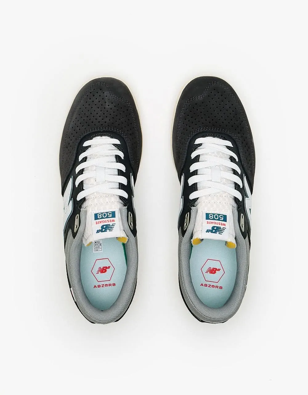 New Balance Numeric 508 Skate Shoes - Navy/White