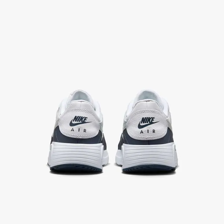 Nike Air Max SC Leather White Navy Men's