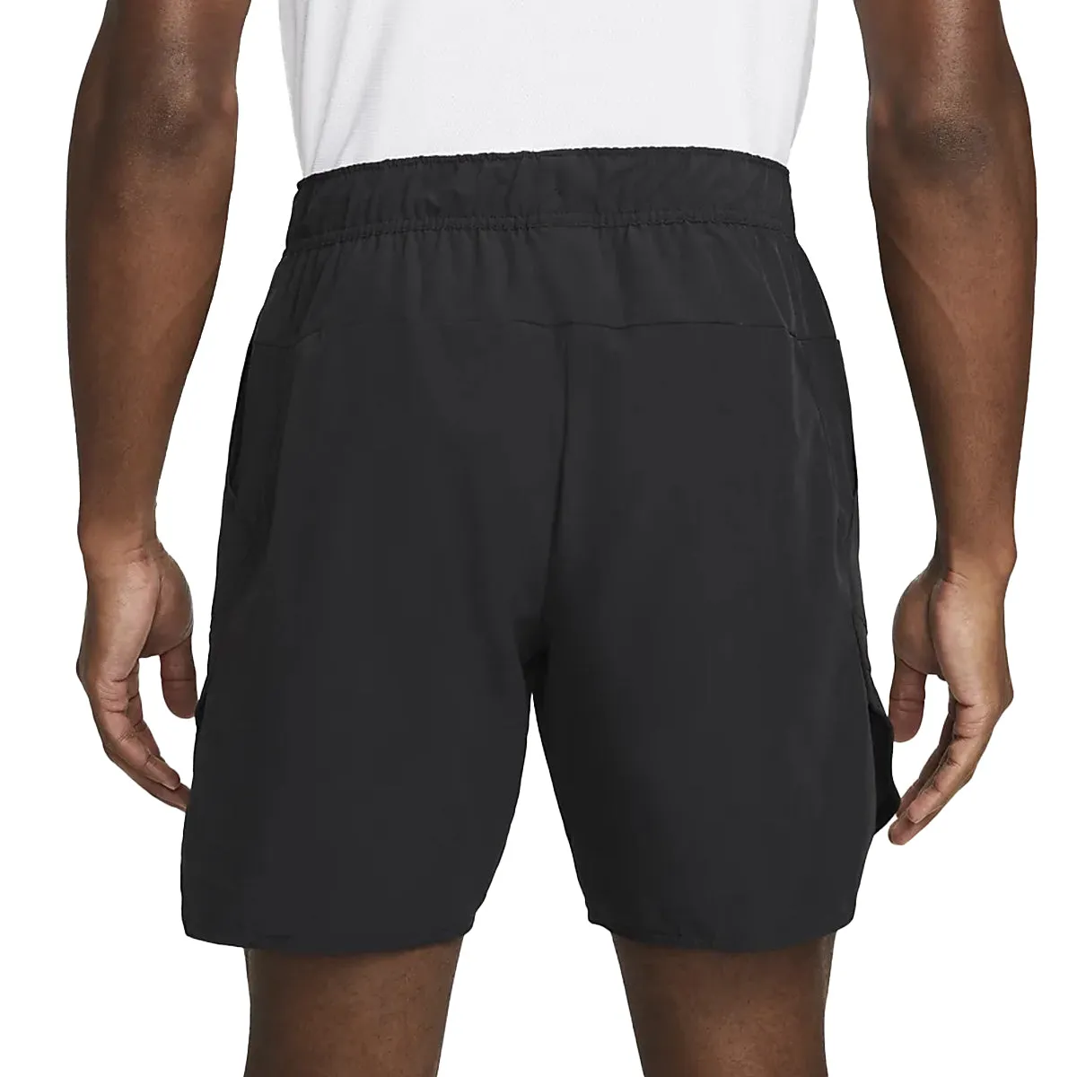 Nike Dri-Fit Advantage 7" Short (Men's) - Black/White