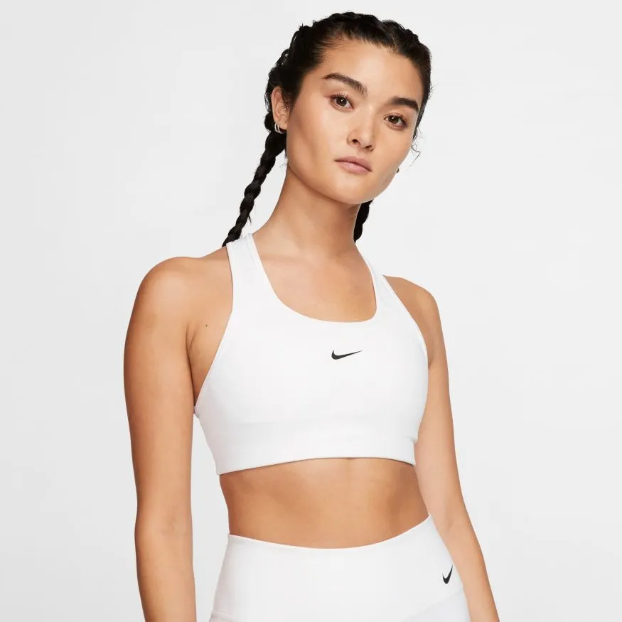 Nike Dri-FIT Swoosh Women's Medium-Support 1-Piece Pad Sports Bra