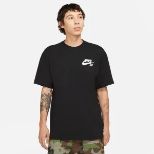 Nike SB Classic Logo Skate Tee Black