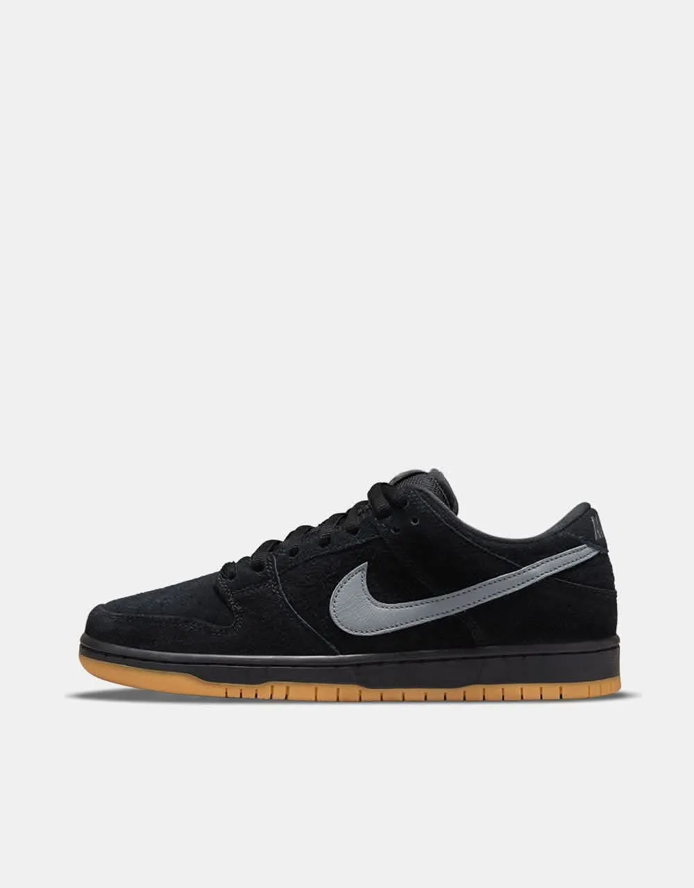 Nike SB Dunk Low Pro Skate Shoes - Black/Cool Grey-Black-Black