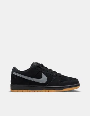 Nike SB Dunk Low Pro Skate Shoes - Black/Cool Grey-Black-Black