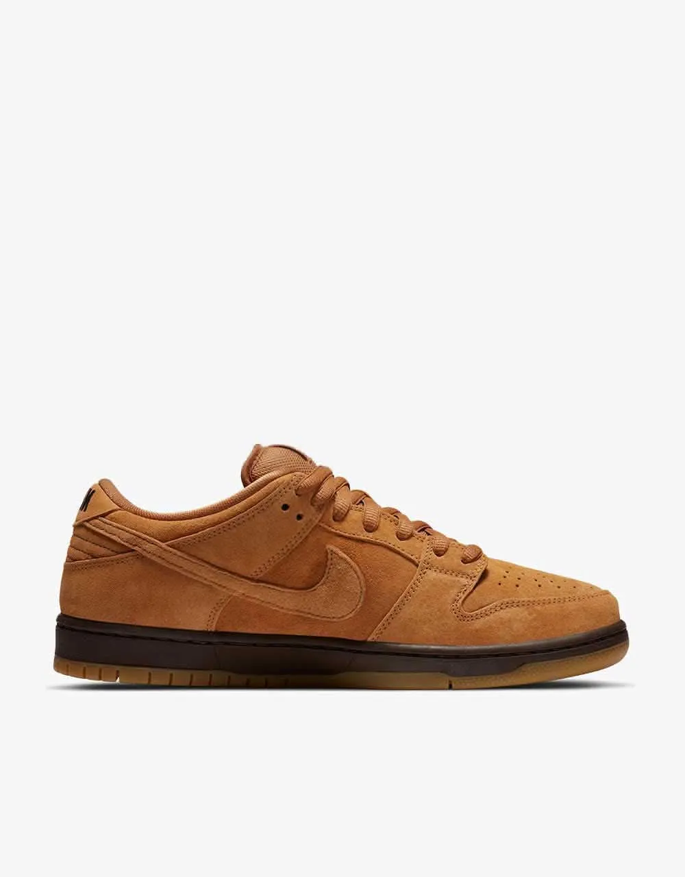 Nike SB Dunk Low Pro Skate Shoes - Flax/Flax-Flax-Baroque Brown