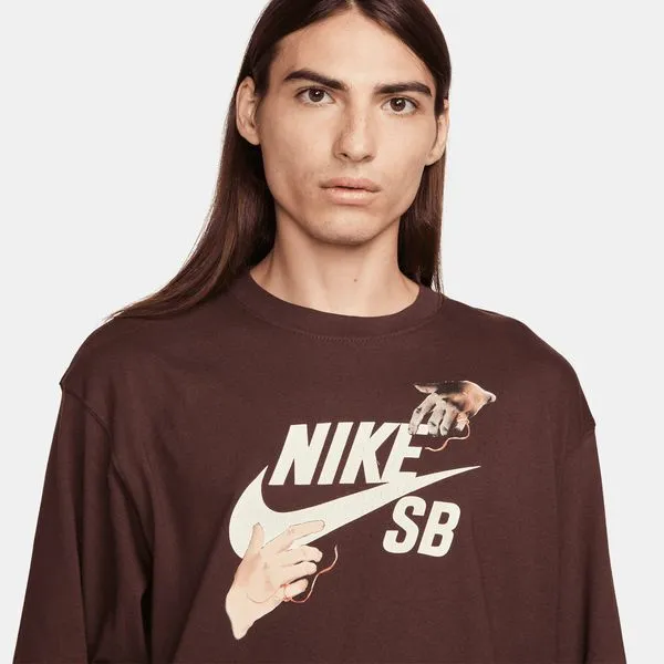 Nike SB "City of Love" Long Sleeve Skate Tee Brown