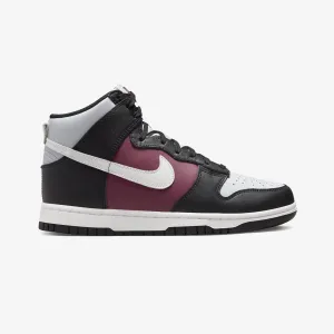 Nike | WMN'S DUNK HIGH  { BLACK/SUMMIT WHITE/ROSEWOOD