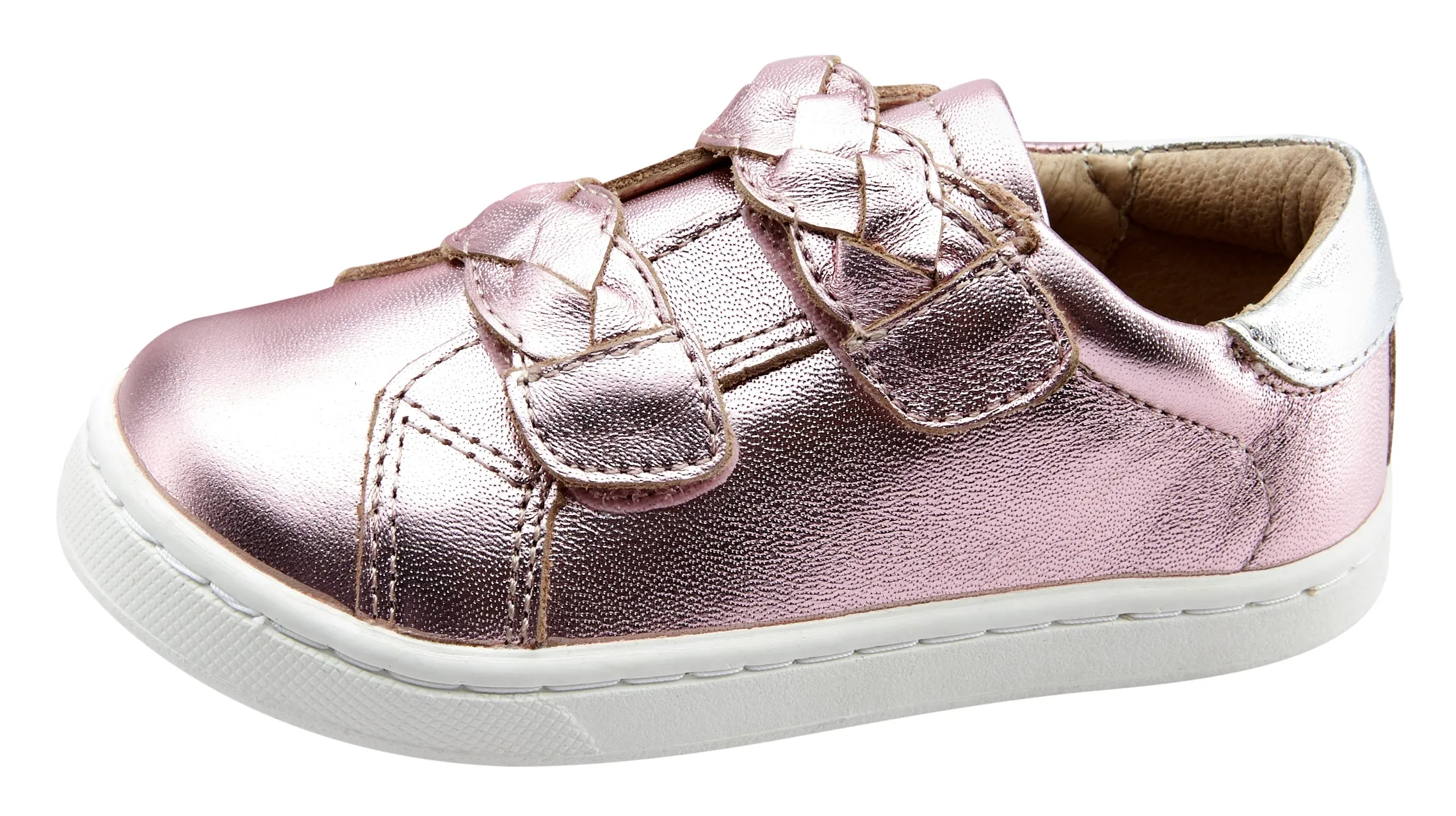 Old Soles Girl's 6134 Plats Shoes, Pink Frost/Silver