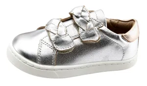 Old Soles Girl's 6134 Plats Shoes, Silver/Copper