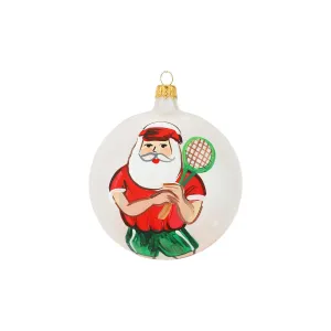 Old St. Nick Tennis Ornament