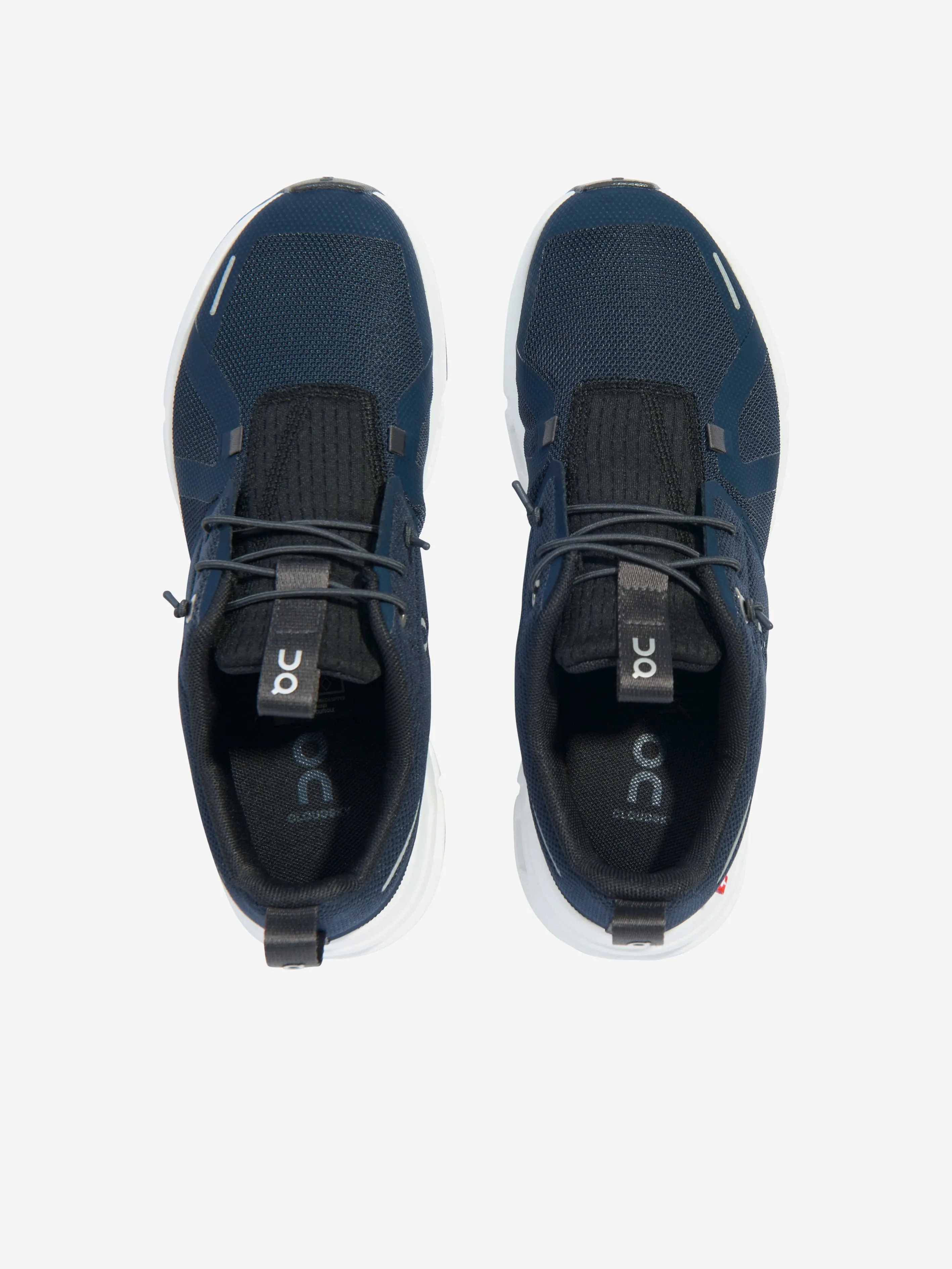 On Running Kids Cloud Sky Trainers in Navy