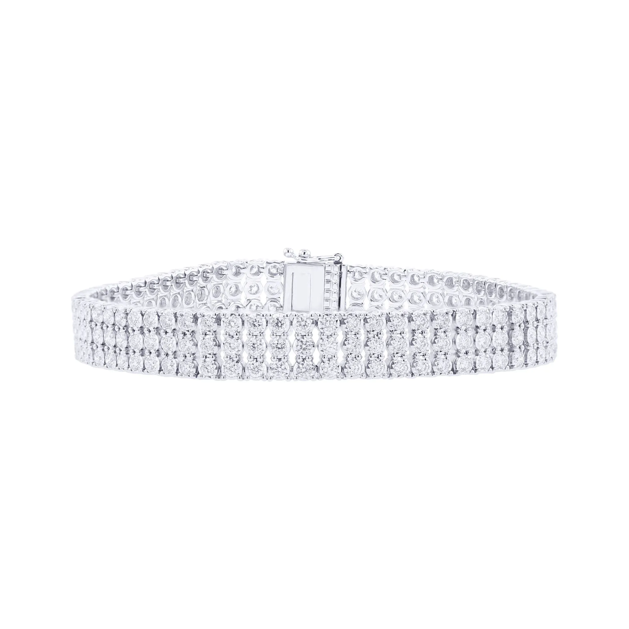 Opulent Diamond Tennis Bracelet