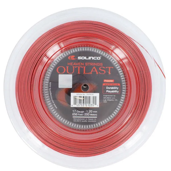 Outlast 17G 1.20MM Reel Tennis String