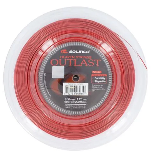 Outlast 17G 1.20MM Reel Tennis String