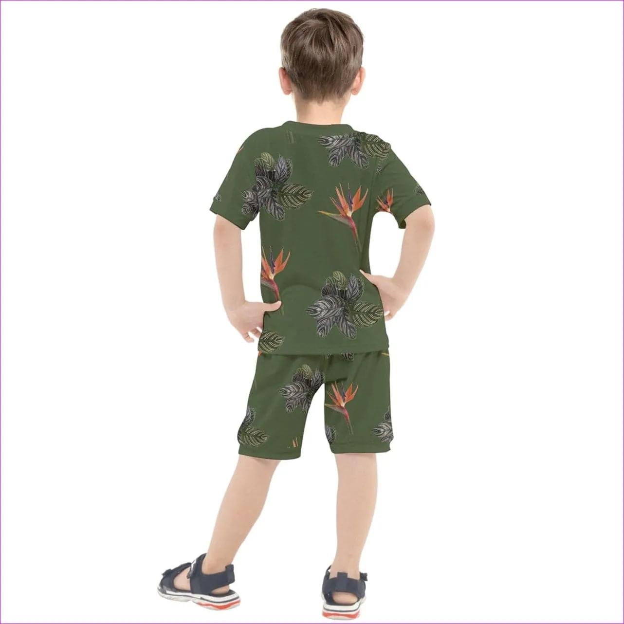 Paradise Kids Tee and Shorts Set