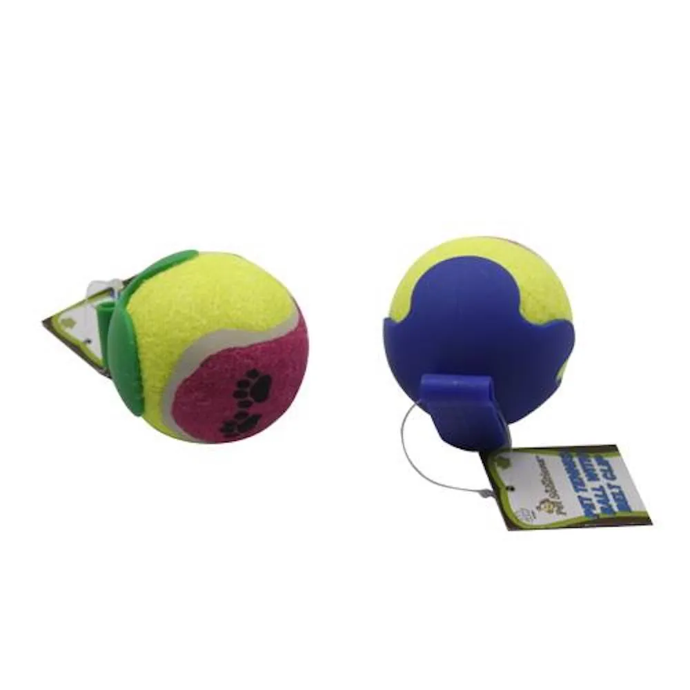 Pet Tennis Ball with Belt Clip