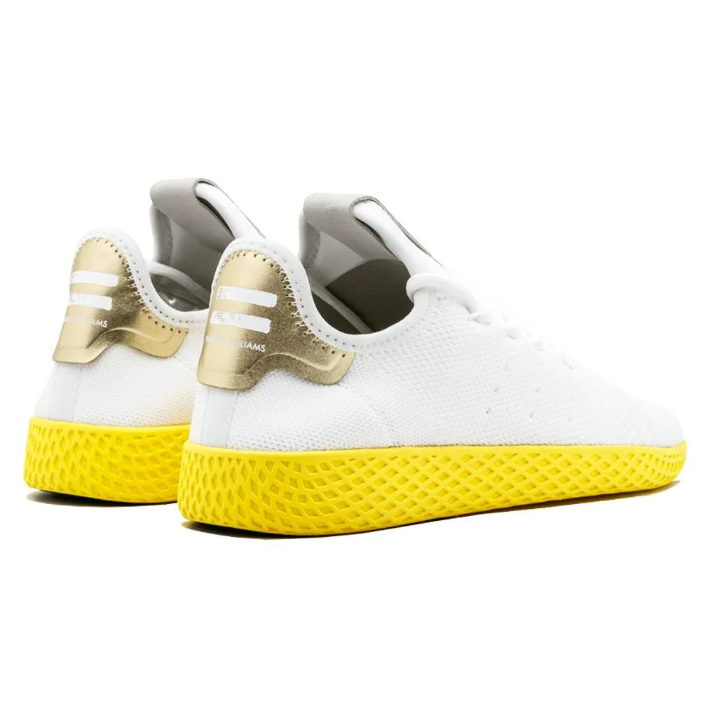 Pharrell Williams x adidas Originals Tennis HU White-Yellow