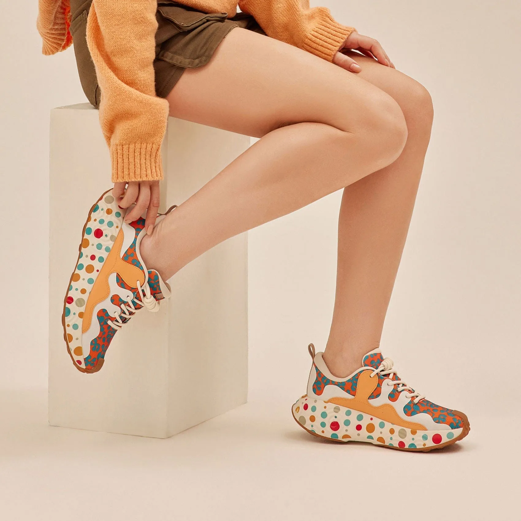 Polka Dot Corals Brava III Women