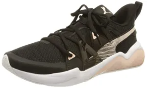 Puma Womens Cell Fraction WN's Black-Lotus Running Shoe