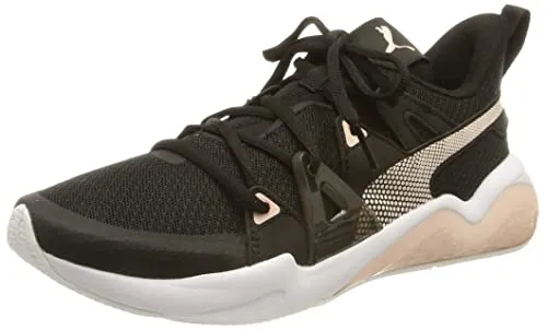 Puma Womens Cell Fraction WN's Black-Lotus Running Shoe