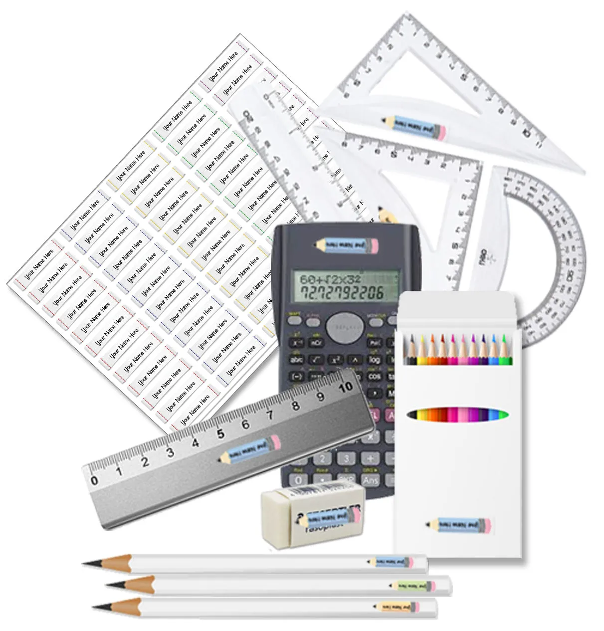 ""Tennis" School labels packs