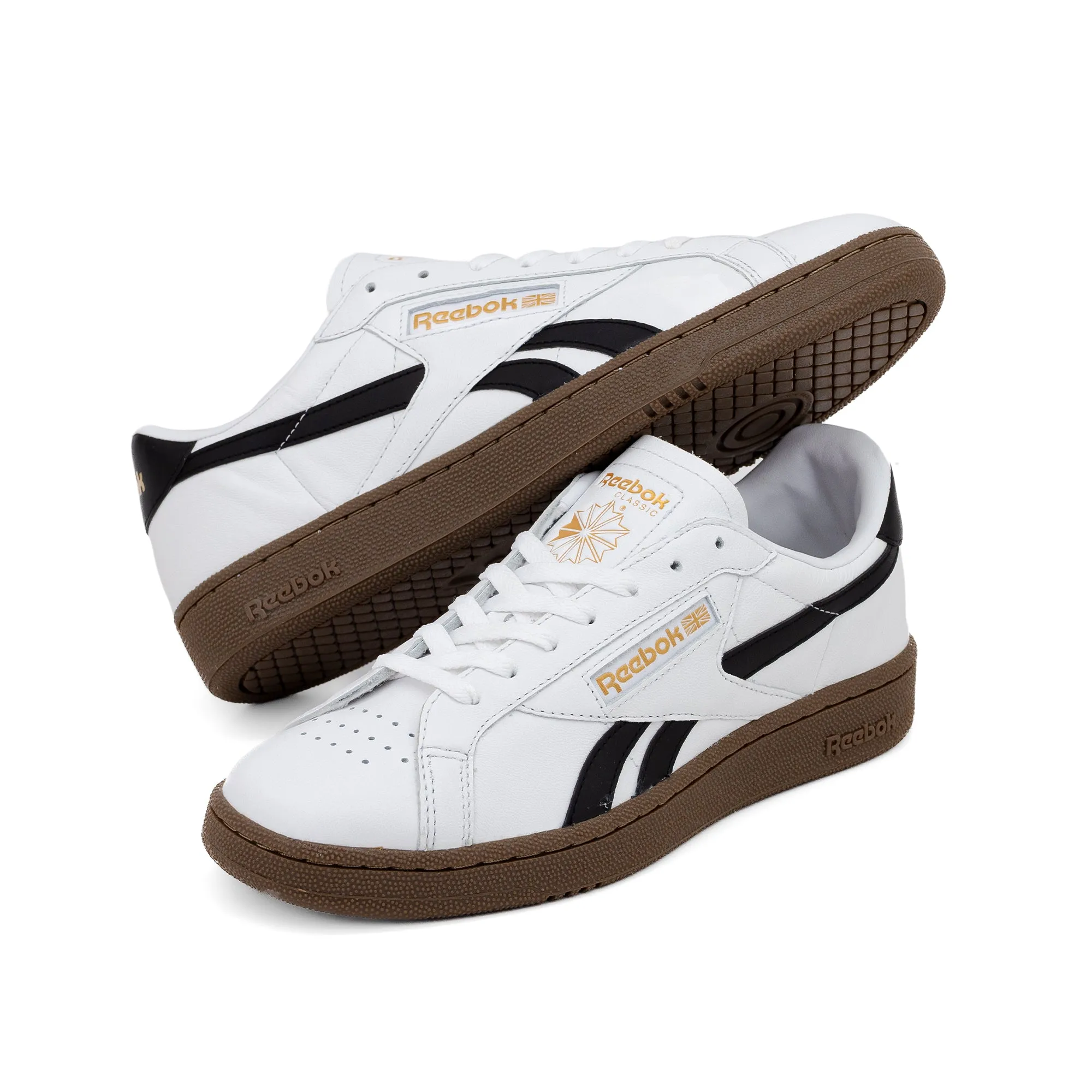 Reebok Club C Grounds UK White/Black/Gum 100202325