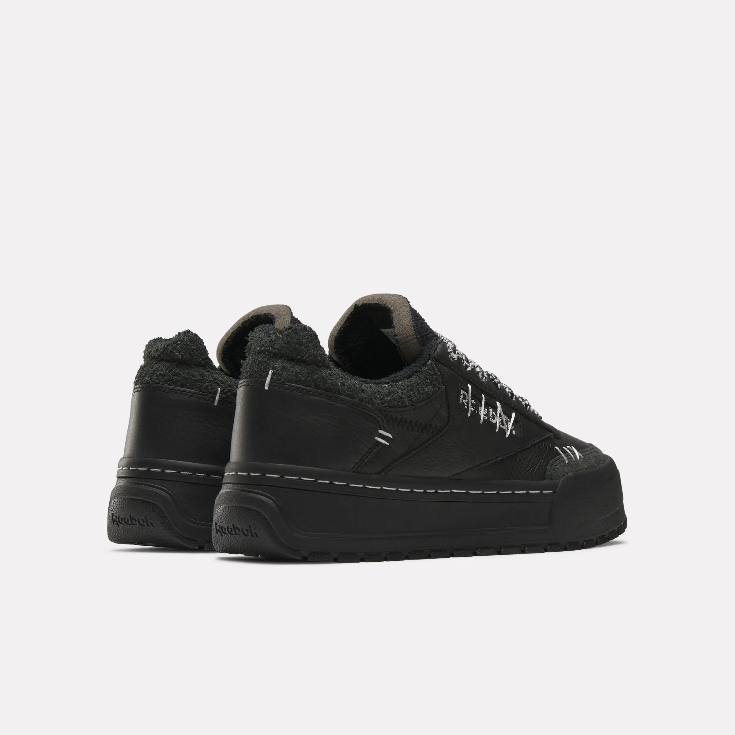 Reebok X Universal Monsters Club C Megacourt Black/White/Black