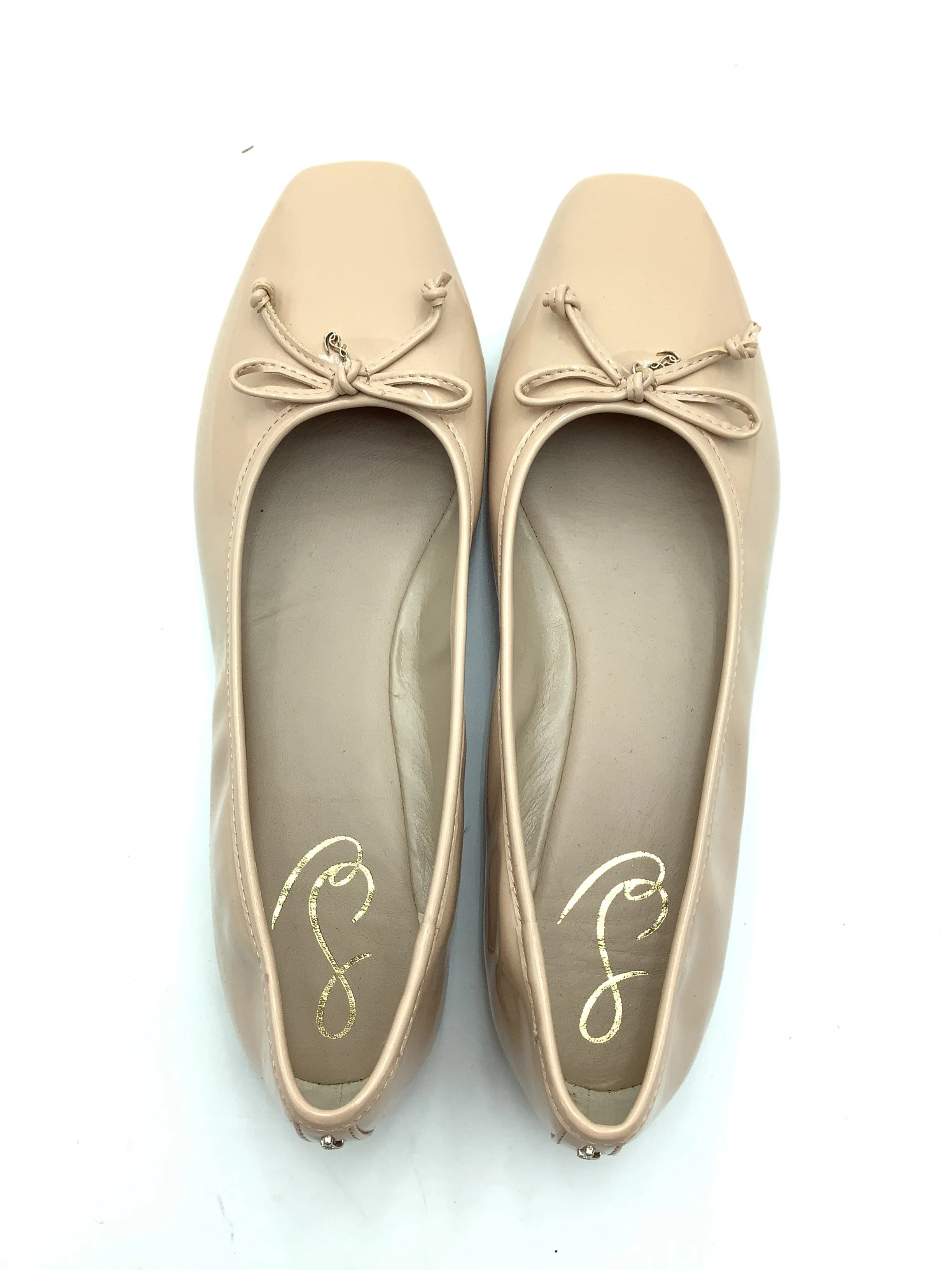 Sam Edelman Shoes Tan Patent Leather Flats Size: 10