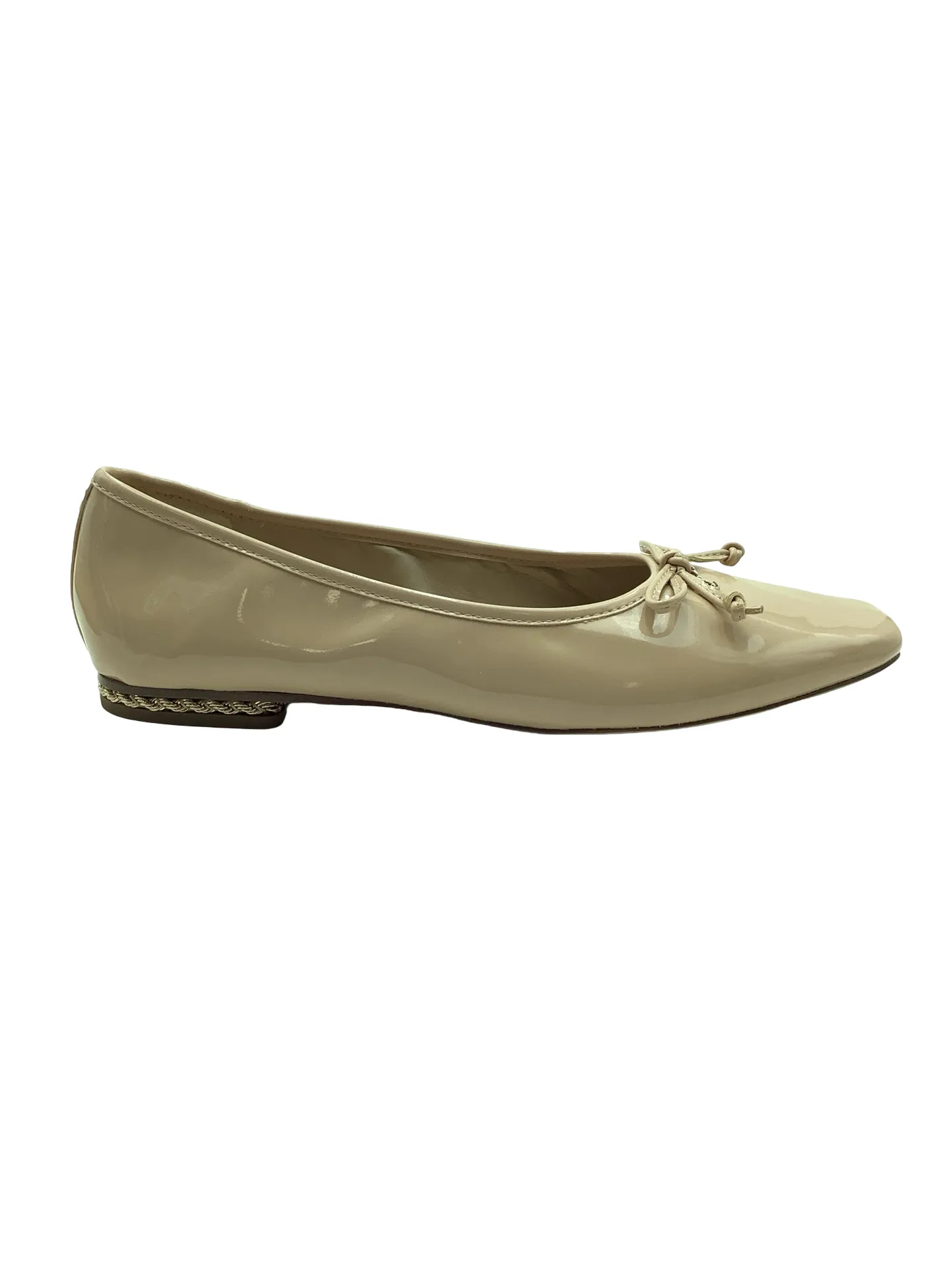 Sam Edelman Shoes Tan Patent Leather Flats Size: 10