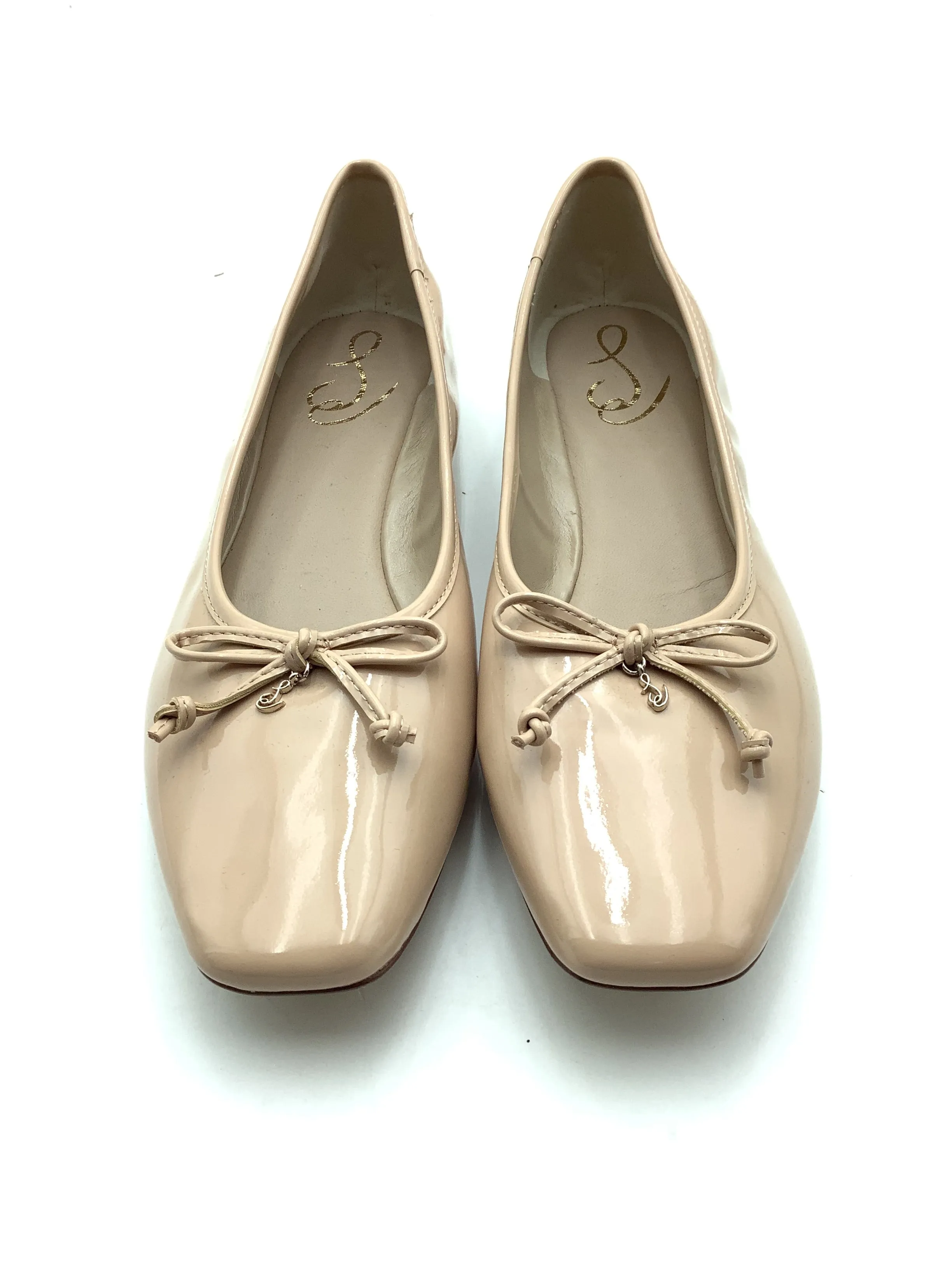 Sam Edelman Shoes Tan Patent Leather Flats Size: 10