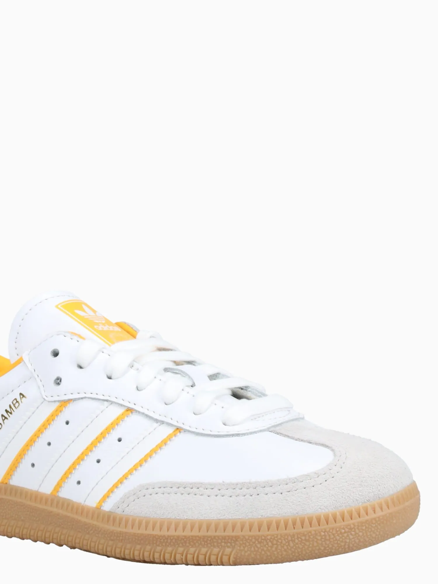 Samba Og White Yellow leather