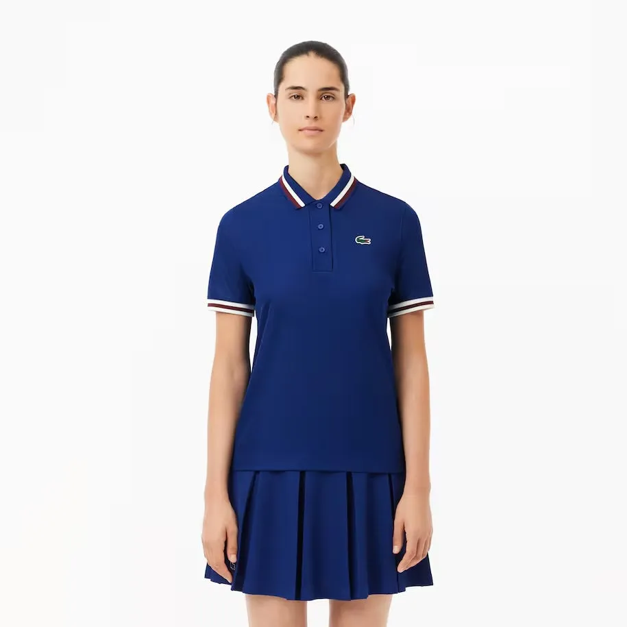 Sport Contrast Collar PIQUÉ  Polo Shirt