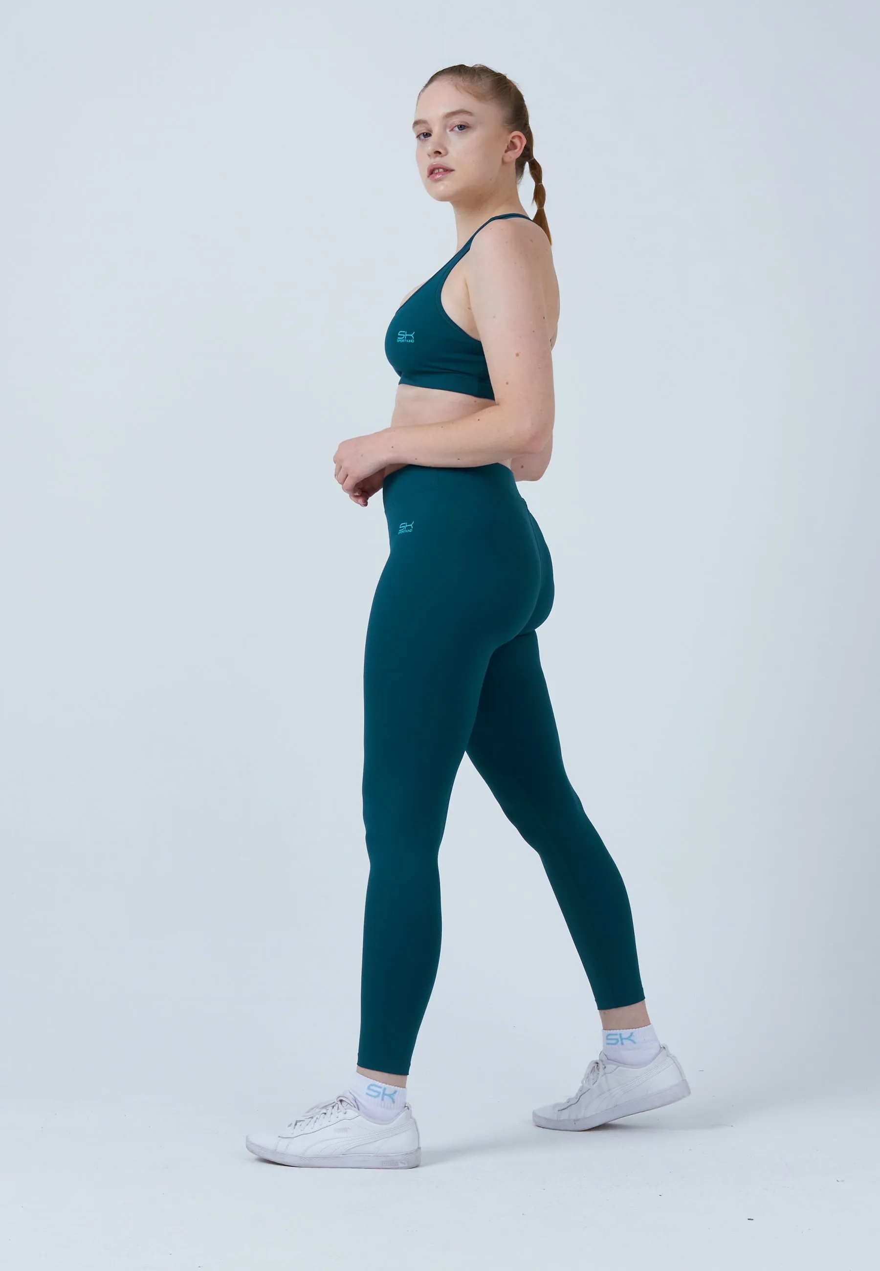 Sport Long Leggings, dark teal