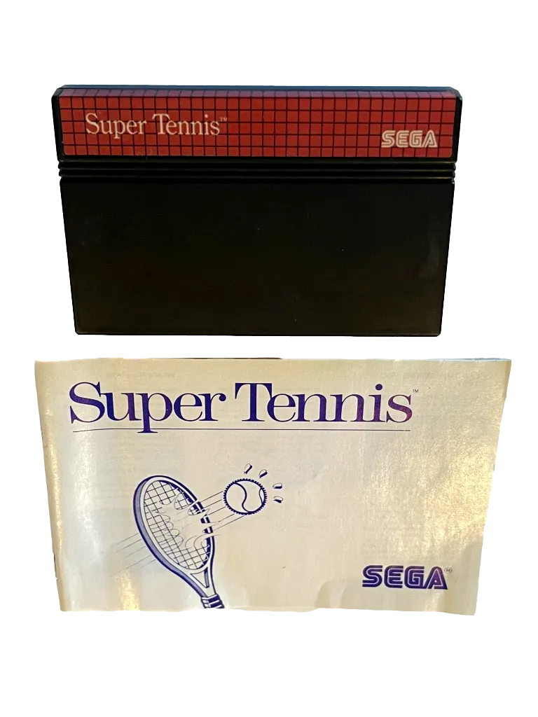 Super Tennis Sega Master System *Complete* (Preowned)